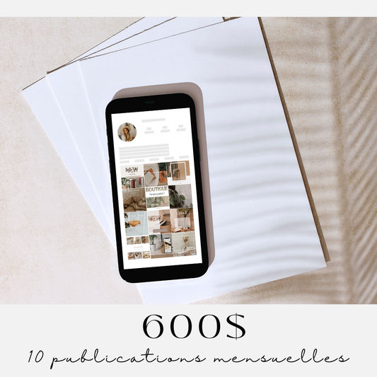 Forfait Minimal - gestion des réseaux sociaux